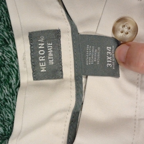 Merona Khakis 31x34 - Picture 2 of 3